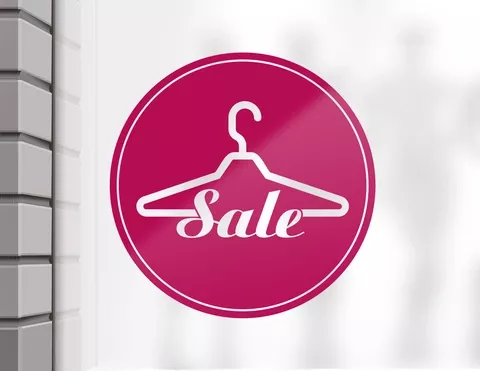 Aufkleber Sale Fashion
