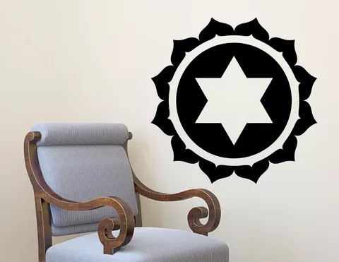 Wandtattoo Anahata Chakra Wandtattoo Anahata Chakra