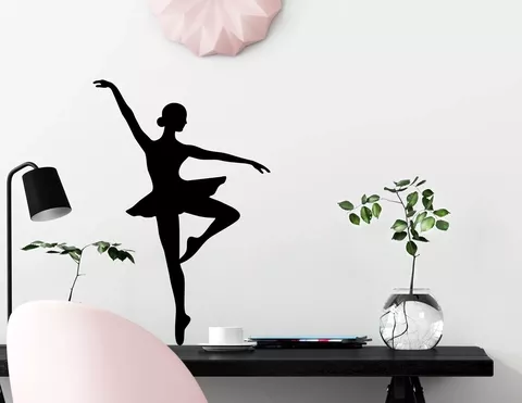 Wandtattoo Ballerina #3