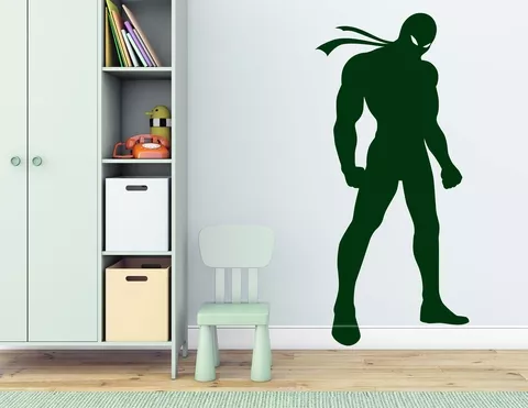 Wandtattoo „Mein Superheld“ vertreibt böse Monster