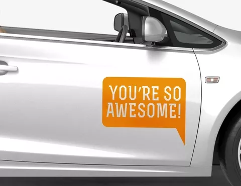Autoaufkleber You’re so awesome! Autoaufkleber You’re so awesome!