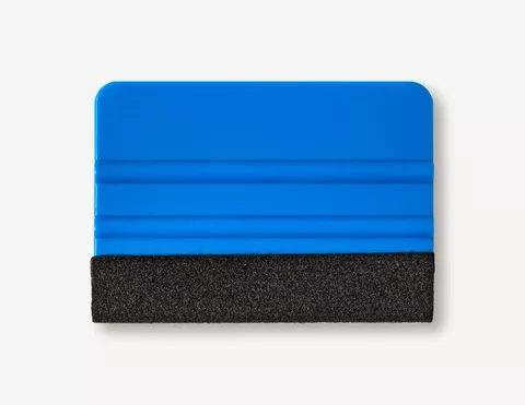 Rakel SoftBlue mit Filzkante