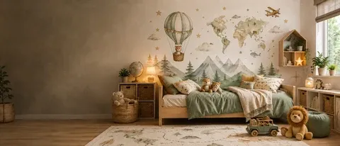 Kinderzimmer verschönern: Kreative Ideen & Wandtattoo-Inspirationen für kleine Entdecker