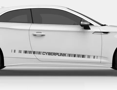 Autoaufkleber Cyberpunk