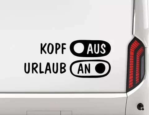 Kopf aus, Urlaub an