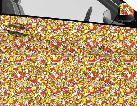 Car Wrapping Autofolie Swag Bombing