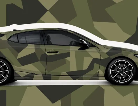 XXL Car-Wrapping Folie BattleGrid