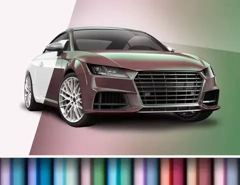 Car Wrapping Autofolie Flip Flop glänzend