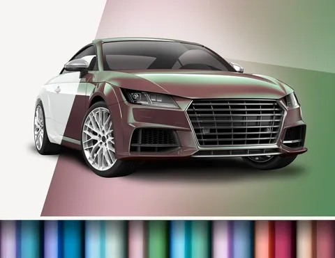 Car Wrapping Autofolie Flip Flop glänzend