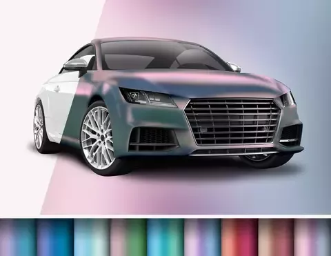 Car Wrapping Autofolie Flip Flop matt