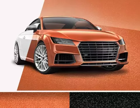 Car Wrapping Autofolie Effekt glänzend