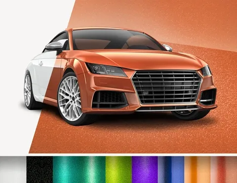 Car Wrapping Autofolie Effekt glänzend