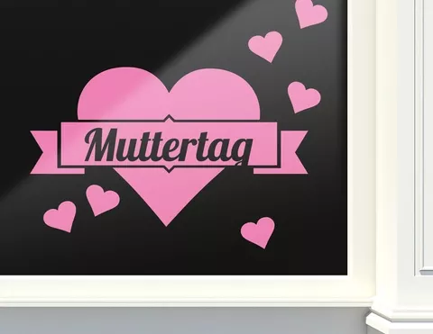 Aufkleber Muttertag