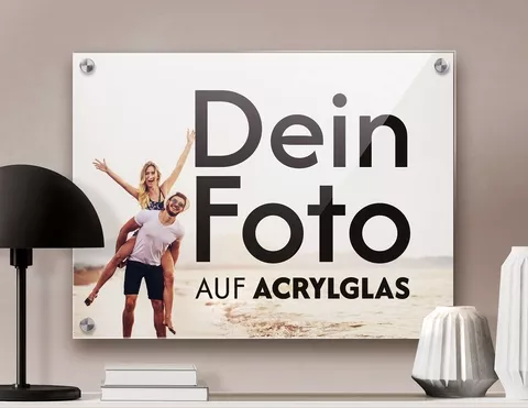 Dein Foto auf Acrylglas