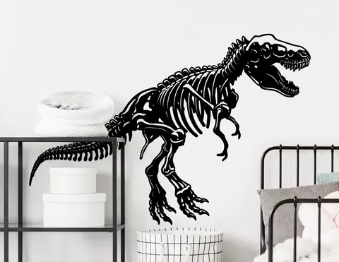 Wandtattoo Tyrannosaurus Bone