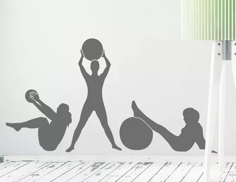 Wandtattoo Gymnastik #4