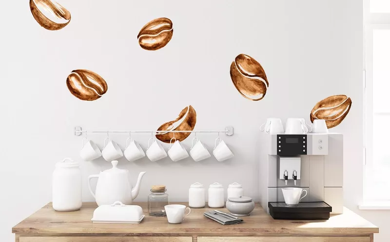 Wandtattoo Kaffee