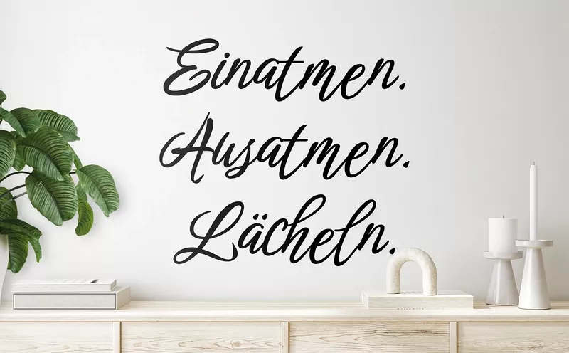 Sprüche Wandtattoo Flur