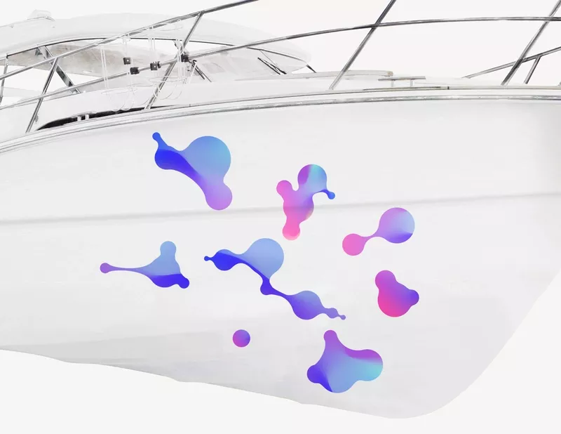 Bootsaufkleber Space Bubbles Bootsaufkleber Space Bubbles