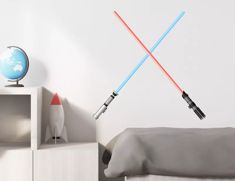 Wandtattoo Laserschwerter