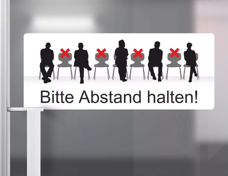 Aufkleber Platz frei lassen Aufkleber Platz frei lassen