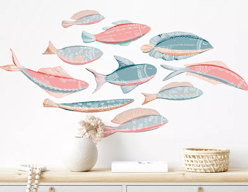 Wandtattoo Fish for Fun