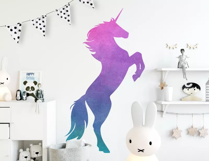 Wandtattoo Einhorn Queenie