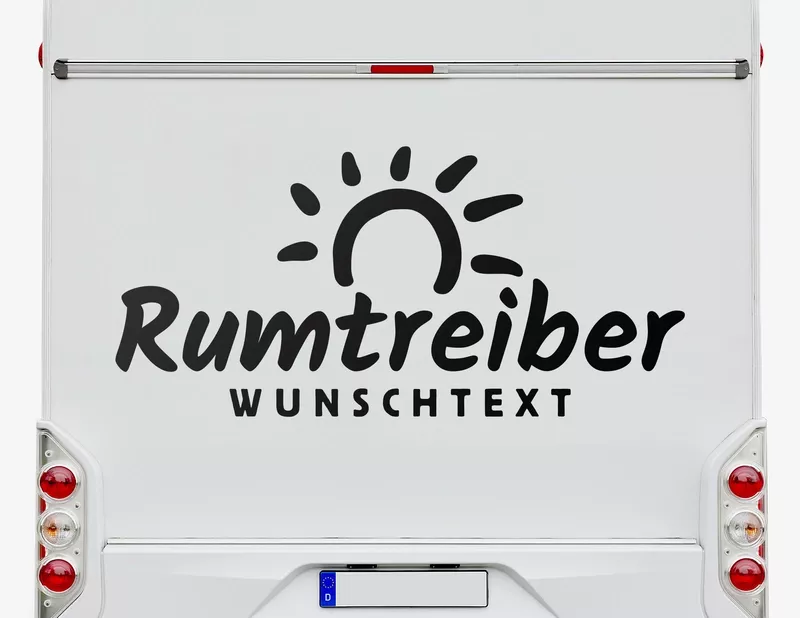 Autoaufkleber Rumtreiber