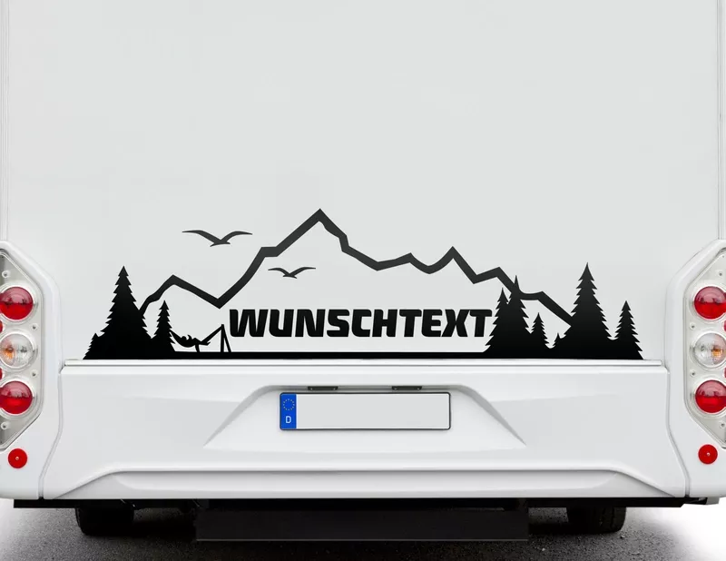 Autoaufkleber Bergfreunde 