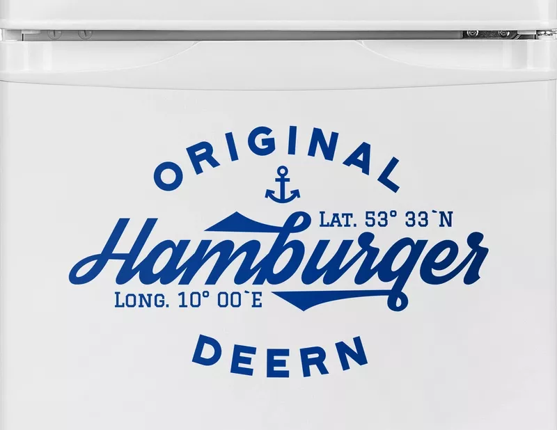 Wandtattoo Original Hamburger Deern