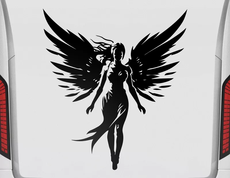 Autoaufkleber Guardian Angel