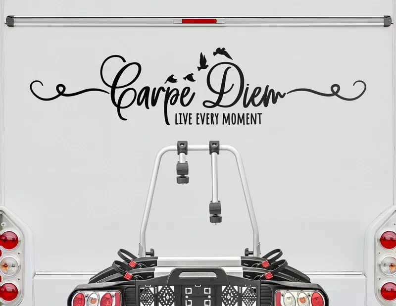 Autoaufkleber Carpe Diem - Live Every Moment