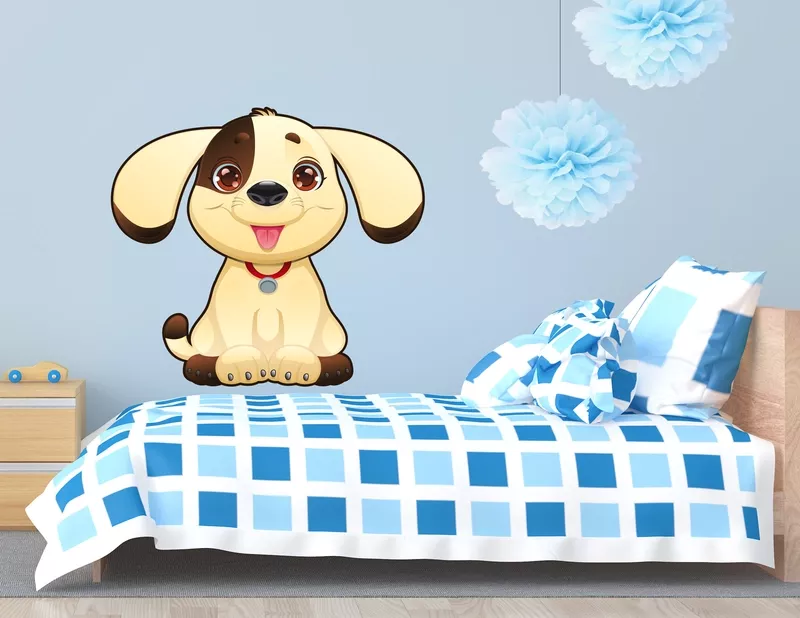 Wandtattoo Hündchen Fynn