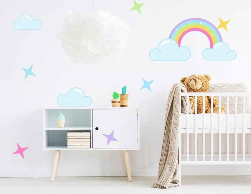 Wandtattoo Wolkenzauber