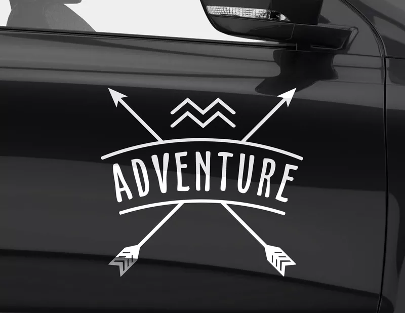 Autoaufkleber Adventure