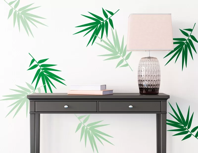 Wandtattoo „Bambus Solo“ für jeden Raum asiatisches Flair.