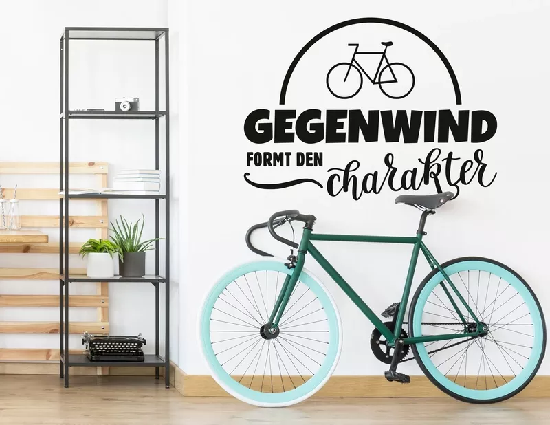Wandtattoo "Gegenwind" zeigt wahren Charakter