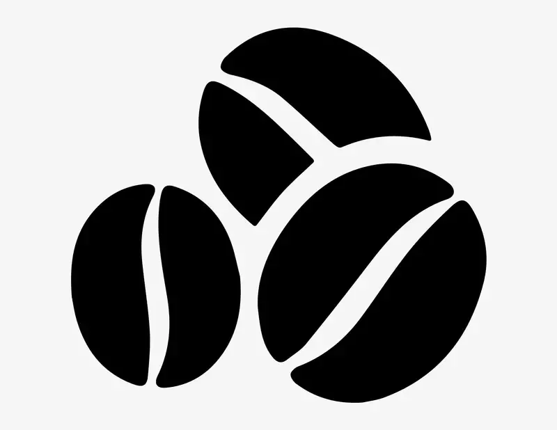 Kaffeebohnen - Aufkleber für Gewerbe Kaffeebohnen - Aufkleber für Gewerbe