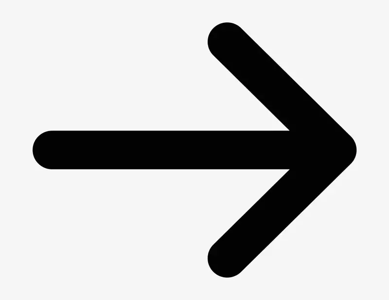 Pfeil Caesar regular - Aufkleber für Gewerbe Pfeil Caesar regular - Aufkleber für Gewerbe