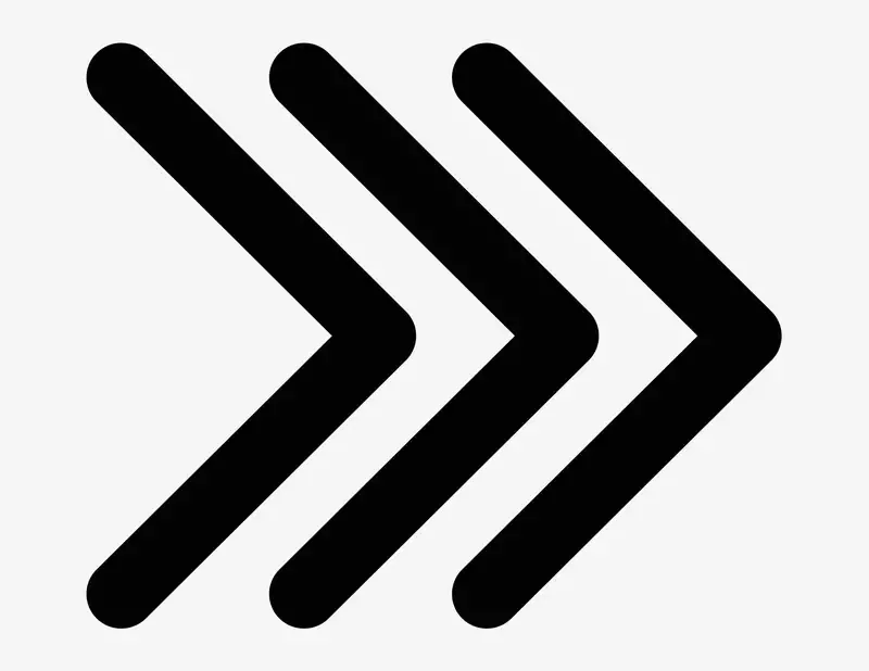 Pfeil Caesar triple - Aufkleber für Gewerbe