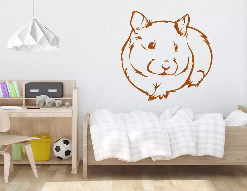 Wandtattoo „Hamster Cookie“ setzt auf Niedlichkeit