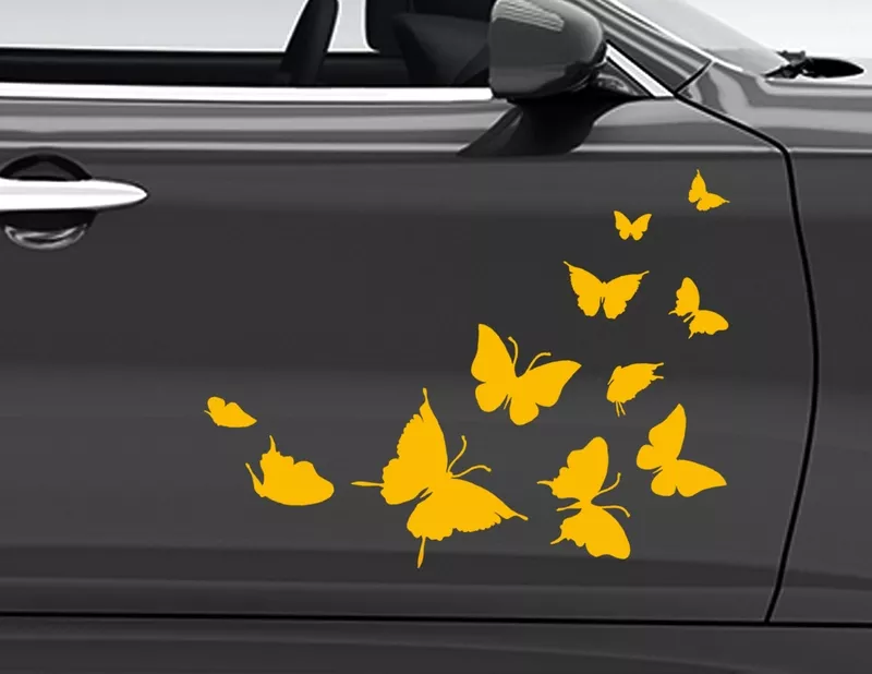 Autoaufkleber Journey of the Butterflies