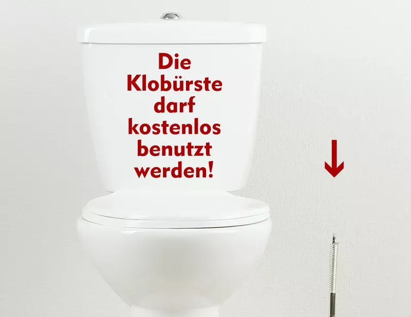 Wandtattoo Benutz mich