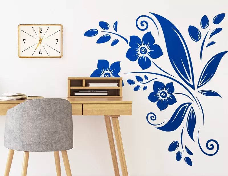 Wandtattoo „Fantasy Flower“ wirkt natürlich