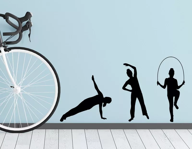 Wandtattoo Gymnastik #2