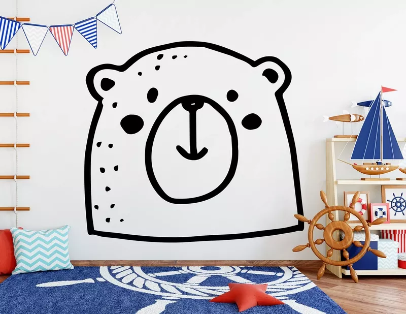 Wandtattoo Nanuk das Eisbärbaby