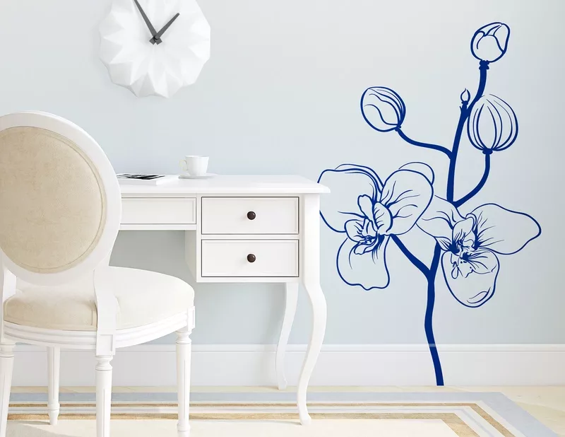 Wandtattoo Orchidee