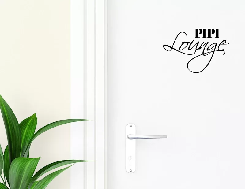 Wandtattoo Pipi Lounge