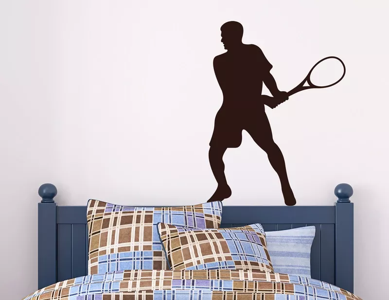 Wandtattoo Tennis Return