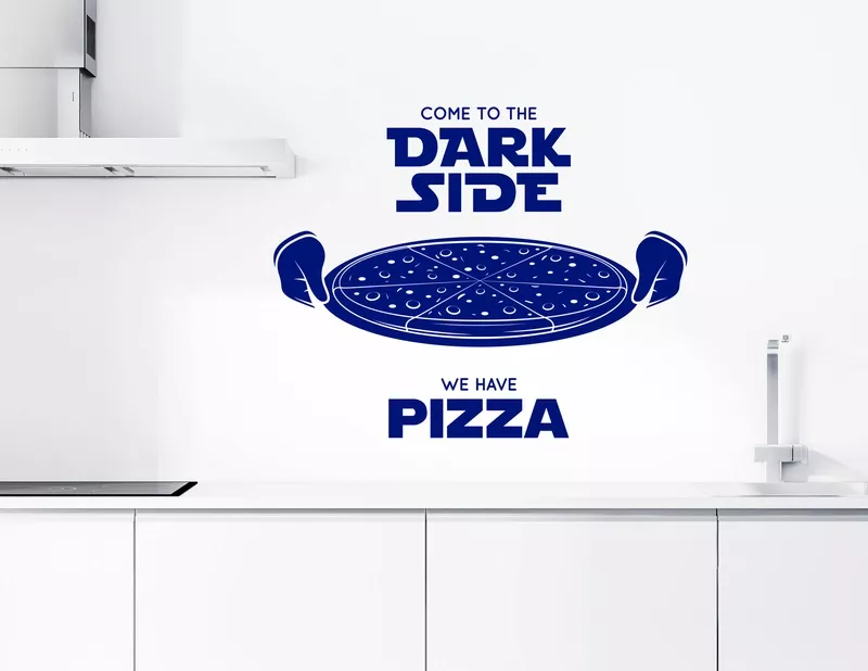 Wandtattoo We have Pizza: Eine Geschichte aus Wasser & Mehl